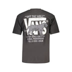 Black Cotton Men's T-Shirt