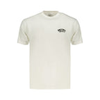 White Cotton Men's T-Shirt