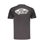 Black Cotton Men's T-Shirt