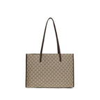 Beige Polyester Shoulder Bag