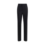 Black Silk Dress Pants