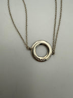 TIFFANY & CO. Silver Bracelet with Double Chain