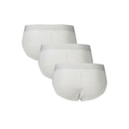 White Polyester Men's Underwear Slip