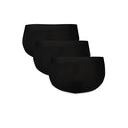 Black Polyester Men's Underwear