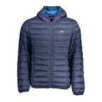Blue Polyamide Men's Jacket