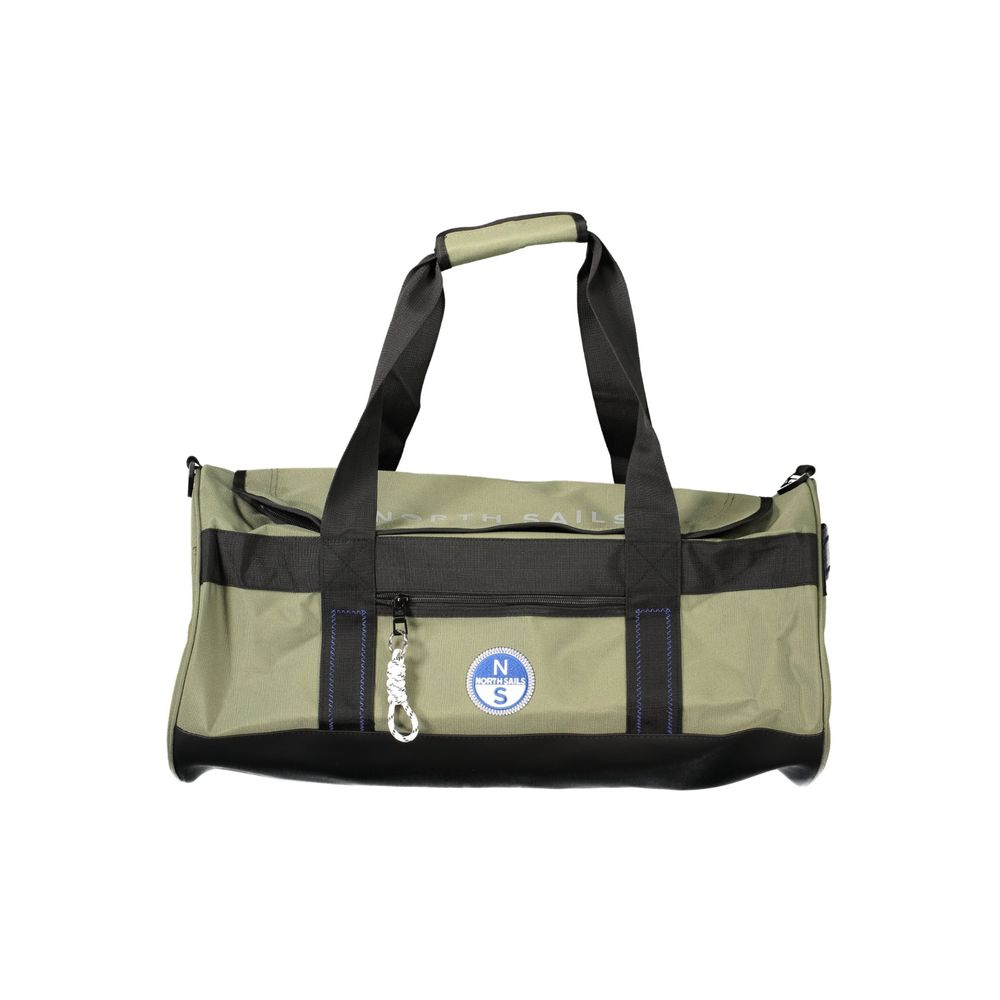 Green Polyester Handbag