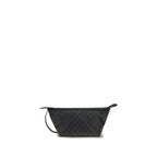 Black Fabric Clutch Bag