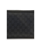 Black Fabric Clutch Bag