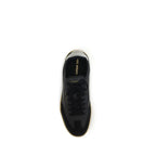 Black Calf Leather Bos Taurus Low Top Sneakers