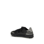 Black Calf Leather Bos Taurus Low Top Sneakers