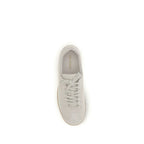 Beige Calf Leather Bos Taurus Low Top Sneakers