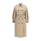 Beige Cotton Coat