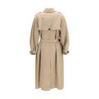 Beige Cotton Coat