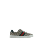 Multicolor Fabric Low Top Sneakers