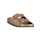 Brown Polyurethane Women's Sandal