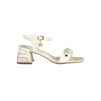 White Polyurethane Women's Sandal