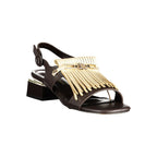 Brown Polyurethane Women's Sandal