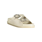 White Polyurethane Women's Slipper