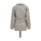 Beige Linen Cardigan