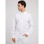 White Cotton Dress Shirt