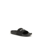 Black Rubber Sandals