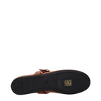 Brown Leather Ballet Flats