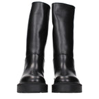 Black Leather Boots