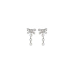 Silver Brass Earrings