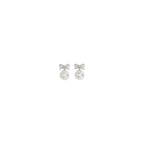 Silver Brass Earrings