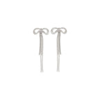 Silver Brass Earrings