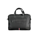 Black Polyurethane Men's Briefcase