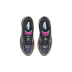 Blue Synthetic Athletic Sneakers