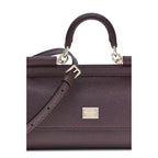 Purple Calf Leather Bos Taurus Handbag