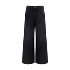Black Cotton Jeans Denim