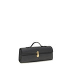 Gray Calf Leather Bos Taurus Handbag
