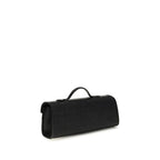 Black Raffia Handbag