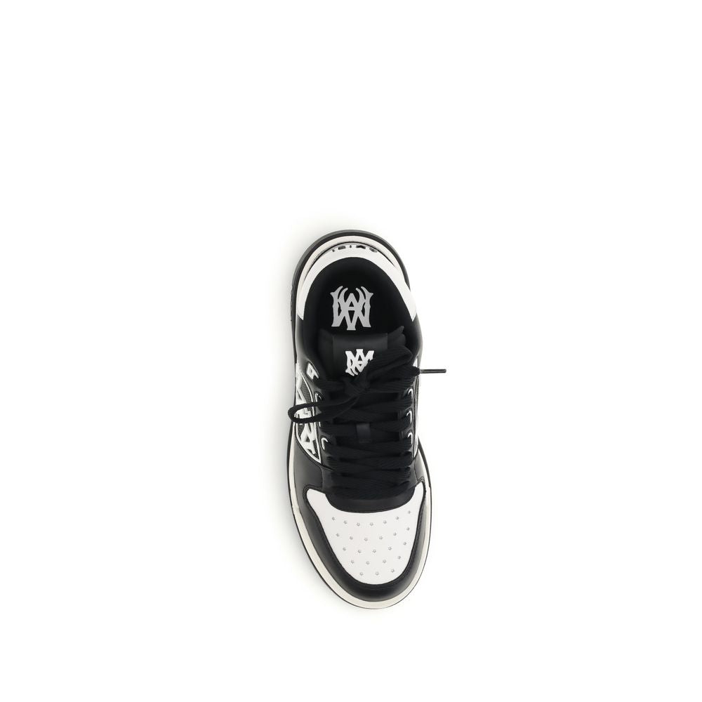 Black Calf Leather Bos Taurus Low Top Sneakers