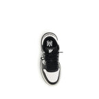 Black Calf Leather Bos Taurus Low Top Sneakers