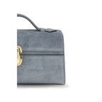 Blue Calf Leather Bos Taurus Handbag
