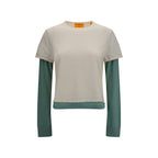 Beige Cotton Sweatshirt