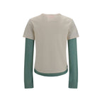 Beige Cotton Sweatshirt