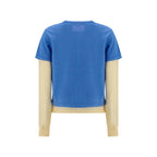 Blue Cotton Sweatshirt