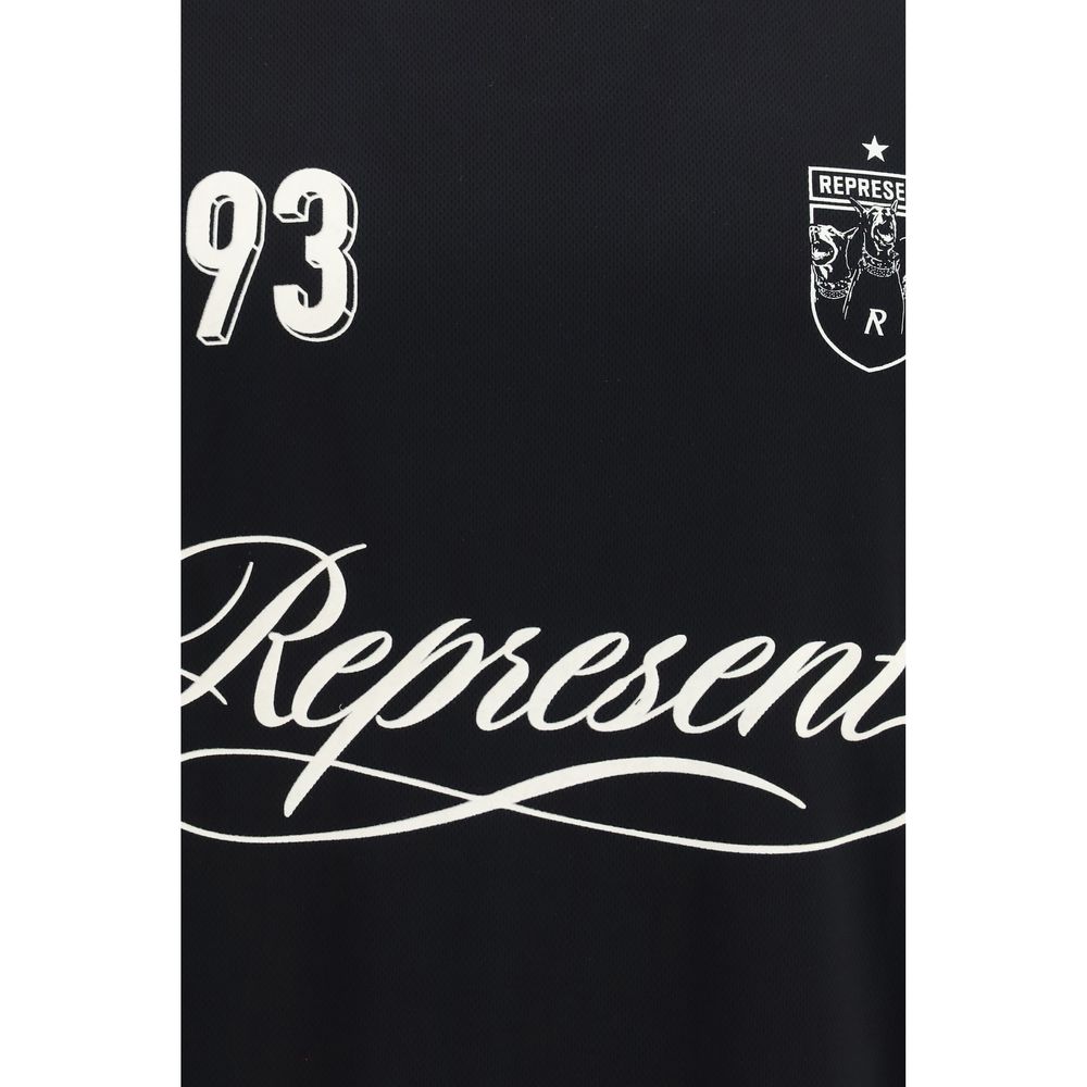Black Polyester T-Shirt