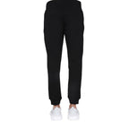 Black Cotton Joggers (Workout Pants)