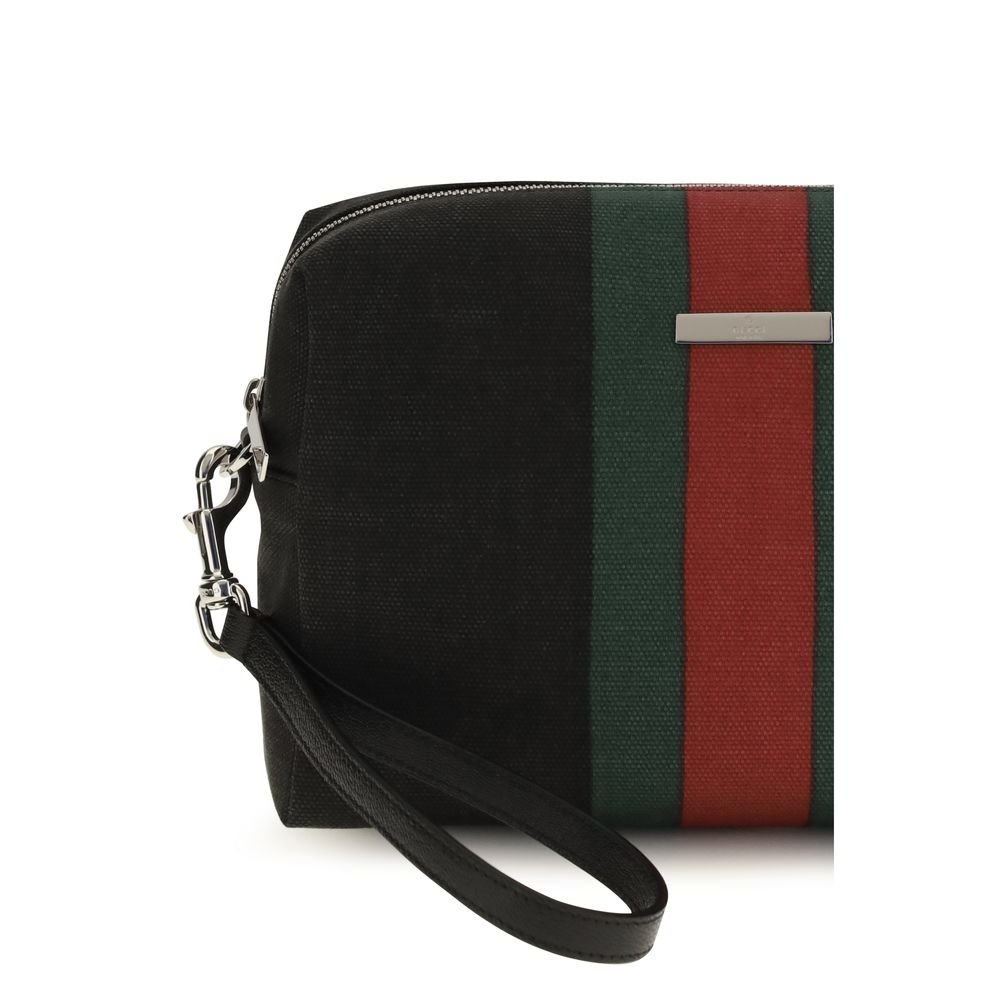 Black Fabric Handbag