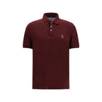 Bordeaux Cotton Polo Shirt