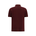 Bordeaux Cotton Polo Shirt