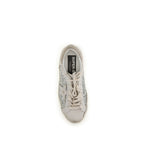Beige Calf Leather Bos Taurus Sneakers
