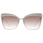 Beige Metal Sunglasses