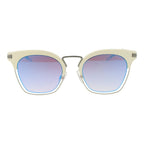 White Metal Sunglasses